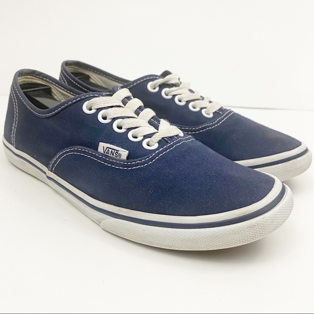 Vans Navy Blue Shoes Size 7.5